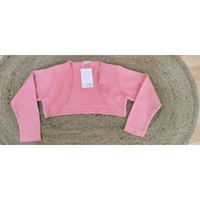 chaqueta niña coral rosado PAZ RODRIGUEZ 92576