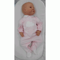 pijama bebé rosa nube sardon584
