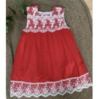 Vestido rojo 31402 LOR MIRAL